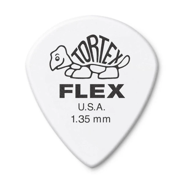 Медиаторы Dunlop 468P135 Tortex Flex Jazz III, толщина 1.35 мм, 12 шт.