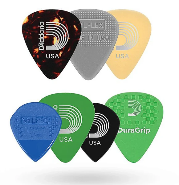 Набор медиаторов Planet Waves 1XVP4-5, ассорти из разных серий, толщина Medium, 7 шт.