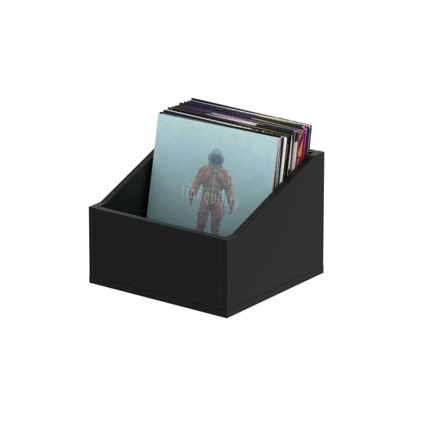 Подставка, система хранения виниловых пластинок до 110 шт Glorious Record Box Advanced Black 110