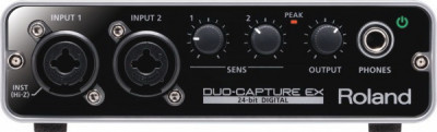 Внешний USB аудиоинтерфейс ROLAND UA-22 DUO-CAPTURE EX