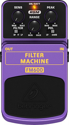 BEHRINGER FM600 FILTER MACHINE - Педаль эффектов моделирования фильтров.