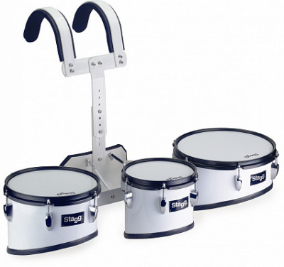 STAGG MATS-10- набор маршевых барабанов с устройством для ношения  8"/10"/12"