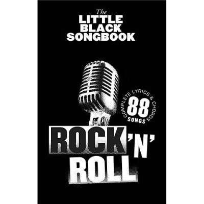 AM1013155 LITTLE BLACK SONGBOOK ROCK N ROLL BOOK