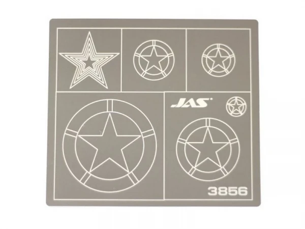 Трафарет для вырезания американских звезд