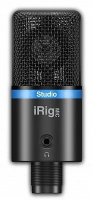 IK Multimedia iRig Mic Studio Black микрофон вокальный конденсаторный
