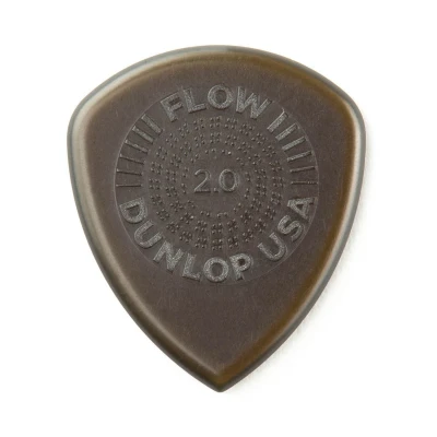 Медиаторы Dunlop 549P200 Flow Standard Grip, толщина 2 мм, 6 шт.