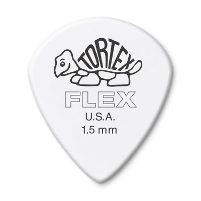 Медиаторы Dunlop 468P150 Tortex Flex Jazz III, толщина 1.5 мм, 12 шт.