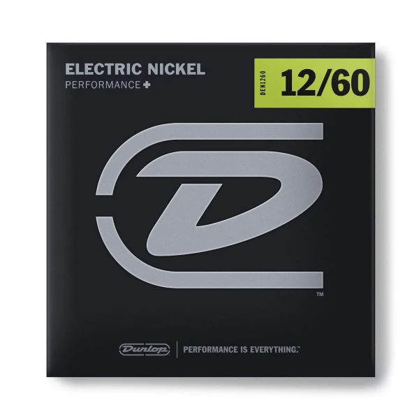 Струны для электрогитары Dunlop DEN1260, никель, 12-60