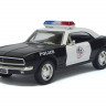 Машина Kinsmart 1:40 Chevrolet Camaro Police инерция (1/12шт.) б/к