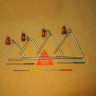 Комплект треугольников № 3 Мастерская Сереброва ЗЧ-КТ-ТР-03 (09-11-13-15 см, диаметр 8 мм)