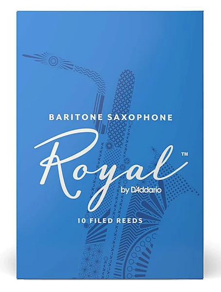 Трости для баритон-саксофона Rico RLB1025 Royal (2 1/2), 10 шт. в пачке