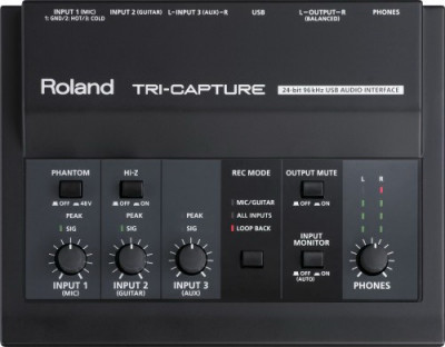 Внешний USB аудиоинтерфейс ROLAND UA-33 TRI-CAPTURE