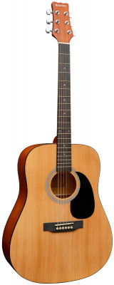 Акустическая гитара MARTINEZ FAW-801 натурального цвета