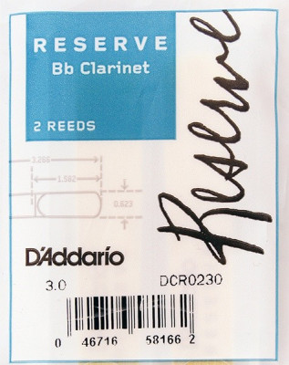 RICO DCR0230 Reserve трости для кларнета Bb №3 2 шт