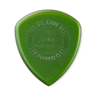 Медиаторы Dunlop 547P200 Flow Jumbo Grip 3Pack, толщина 2 мм, 3 шт.