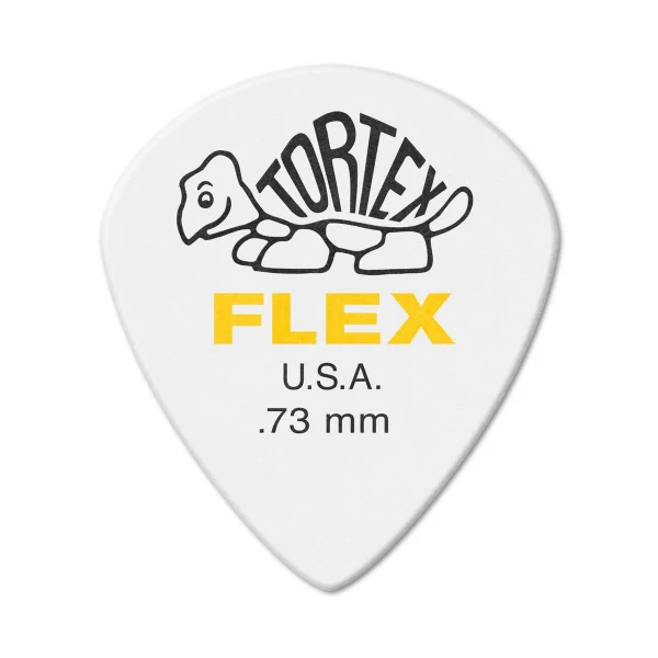 Медиаторы Dunlop 466P073 Tortex Flex Jazz III XL, толщина 0.73 мм, 12 шт.