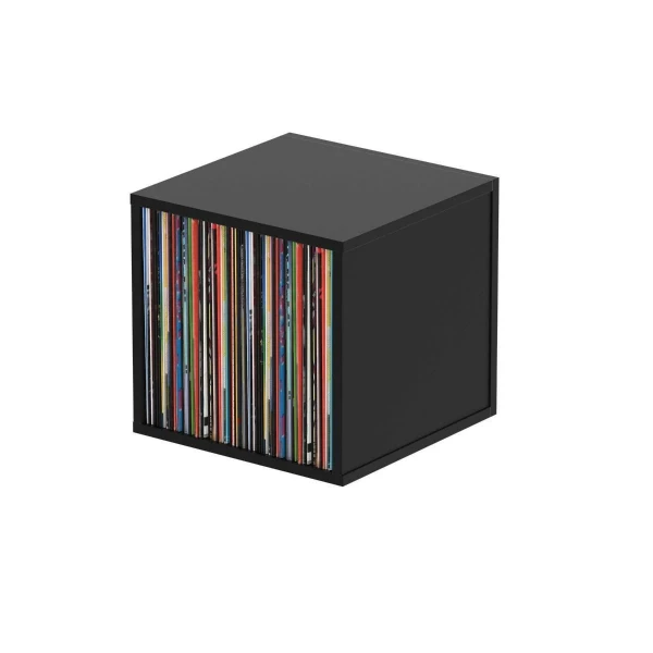 Подставка для виниловых пластинок Glorious Record Box Black 110, система хранения, чёрный