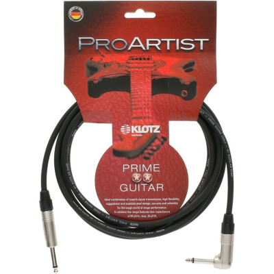 KLOTZ PRON030PR Pro Artist инструментальный кабель Neutrik Mono JACK 3 м