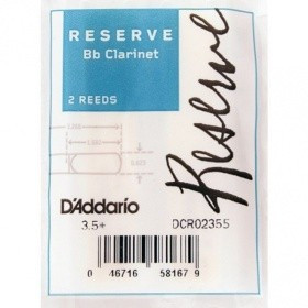 RICO DCR02355 Reserve трости для кларнета Bb №3,5+ 2 шт