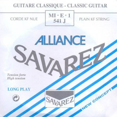 1-я струна для классических гитар SAVAREZ 541 J ALLIANCE (E-25) сильного натяжения