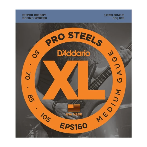 D'Addario EPS160 Набор 4 струн для бас-гитары