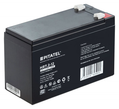 Аккумулятор для ИБП Pitatel HR7.2-12, 12V 7.2Ah