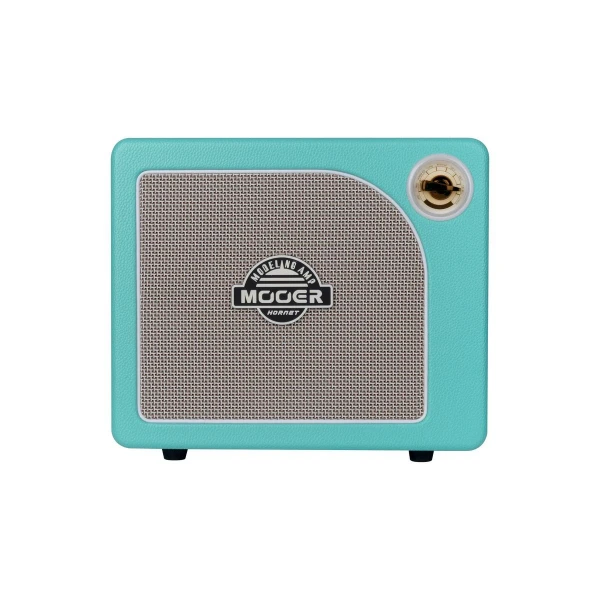 Моделирующий гитарный комбо Mooer DH04 Hornet 15 Green, 15Вт, 1х6.5", бирюзовый