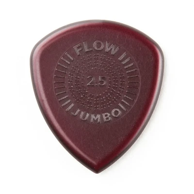 Медиаторы Dunlop 547P250 Flow Jumbo Grip 3Pack, толщина 2.5 мм, 3 шт.