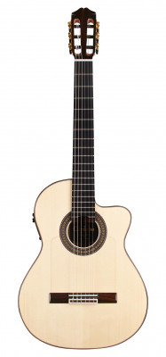 CORDOBA Espana 55FCE Negra классическая электроакустическая гитара с кейсом