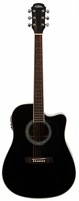 Aria AD-18CE BK электроакустическая гитара