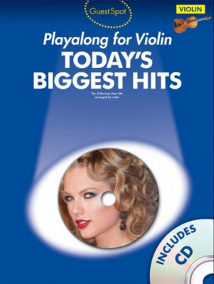 AM1008007 Guest Spot Today's Biggest Hits: Violin книга с нотами и аккордами