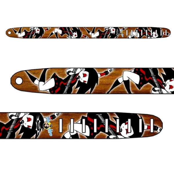 Perri's P25TJ-660 - ремень для гитары кожаный