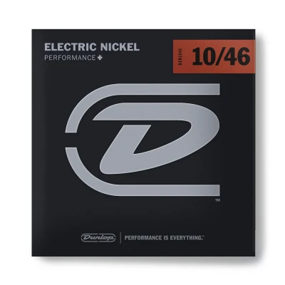Струны для электрогитары Dunlop DEN1046 Electric Guitar, никель, 10-46