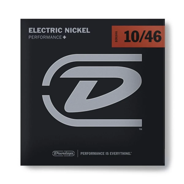 Струны для электрогитары Dunlop DEN1046 Electric Guitar, никель, 10-46