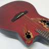 Ovation CE44-RR Celebrity Elite Mid Cutaway Ruby Red электроакустическая гитара