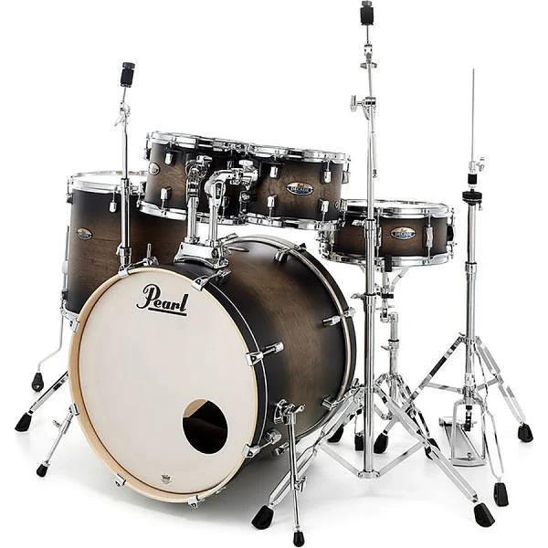 Ударная установка из 5-ти барабанов Pearl DMP925S/C262, цвет Satin Black Burst, (3 коробки)