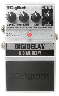 Педаль DIGITECH XDD Digital Delay для электрогитары, цифровой дилей