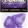 DUNLOP 41P1.50 Delrin® 500 упаковка медиаторов 1.50мм, (12шт.)