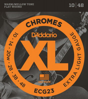 D'ADDARIO ECG23 Extra Light 10-48 струны для электрогитары