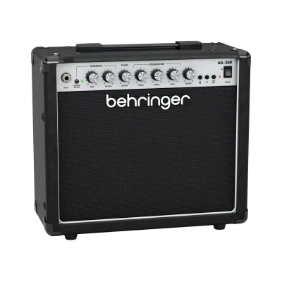 Гитарный комбо BEHRINGER HA-20R двухканальный 20 Вт, EQ черного цвета