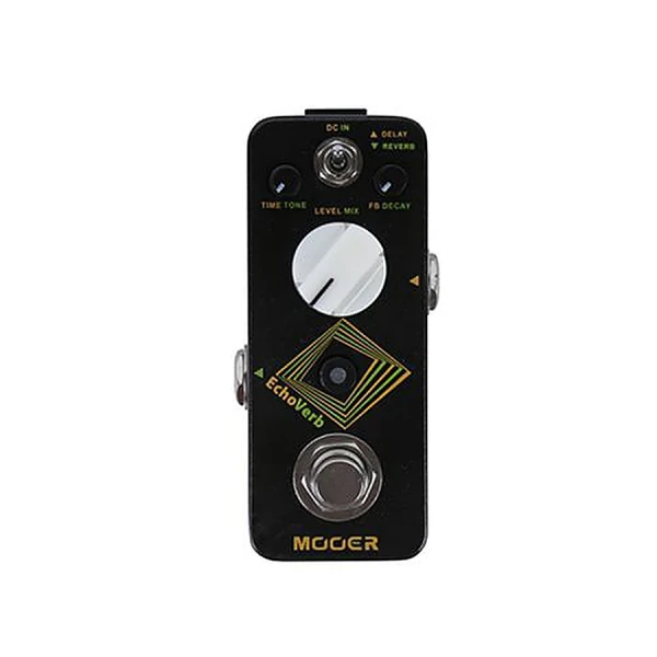 Мини-педаль Digital Delay + Reverb Mooer EchoVerb