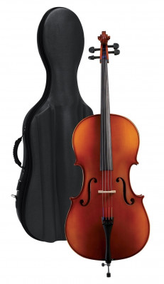 GEWA Europe 3/4 виолончель + футляр-рюкзак, смычок, канифоль