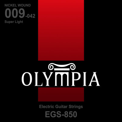 Olympia EGS850 струны для электрогитары