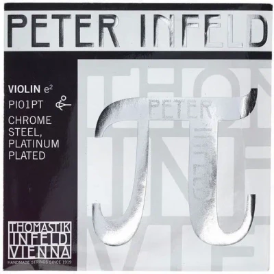 THOMASTIK  Peter Infeld PI01PT струна E для скрипки 4/4, платиновое покрытие, среднее натяжение