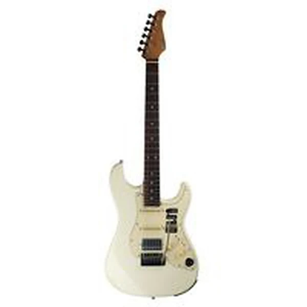 Электрогитара со встроенным процессором Mooer GTRS S800 White, HSS, палисандр, белый цвет