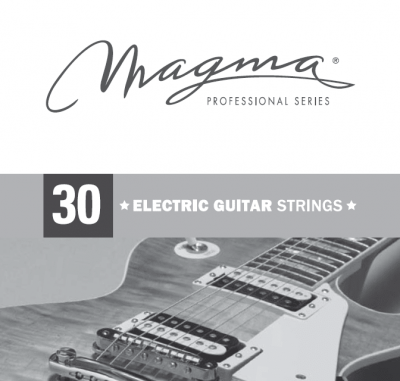 Одиночная струна для электрогитары 30 Magma Strings GE030N