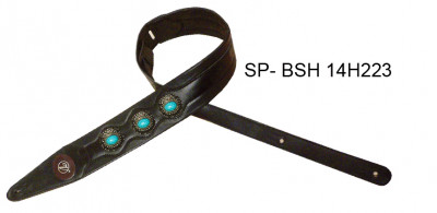 Ремень для гитары SP-BSH-14H223 кожаный