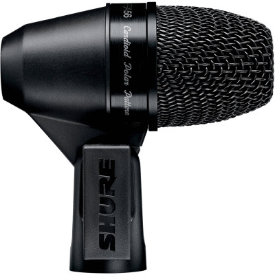 Динамический микрофон SHURE PGA56-XLR для малого барабана/томов с кабелем XLR-XLR