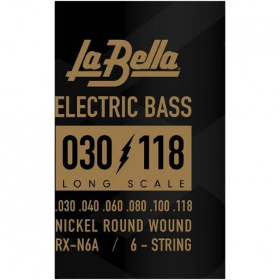 Струны для бас-гитары LA BELLA RX N6A