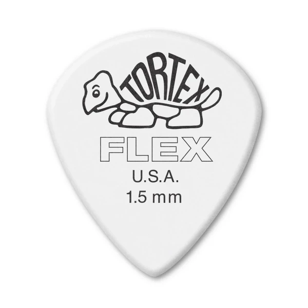 Медиаторы Dunlop 466P150 Tortex Flex Jazz III XL, толщина 1.5 мм, 12 шт.